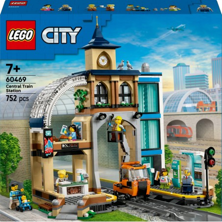 LEGO City Centralny dworzec kolejowy 60469