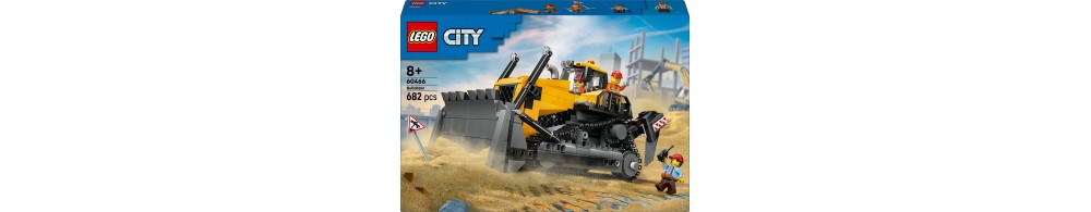 LEGO City Żółty buldożer 60466