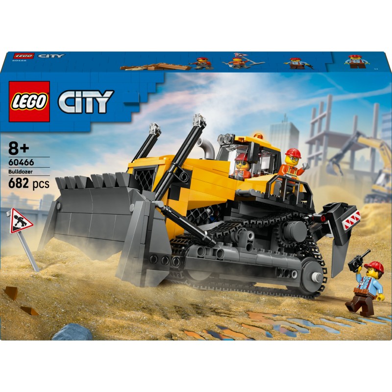 LEGO City Żółty buldożer 60466
