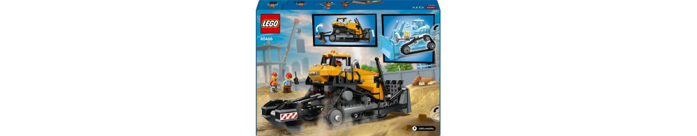 LEGO City Żółty buldożer 60466