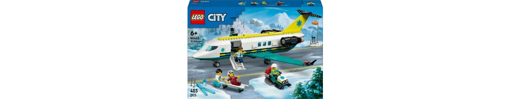 LEGO City Samolot pogotowia ratunkowego 60465