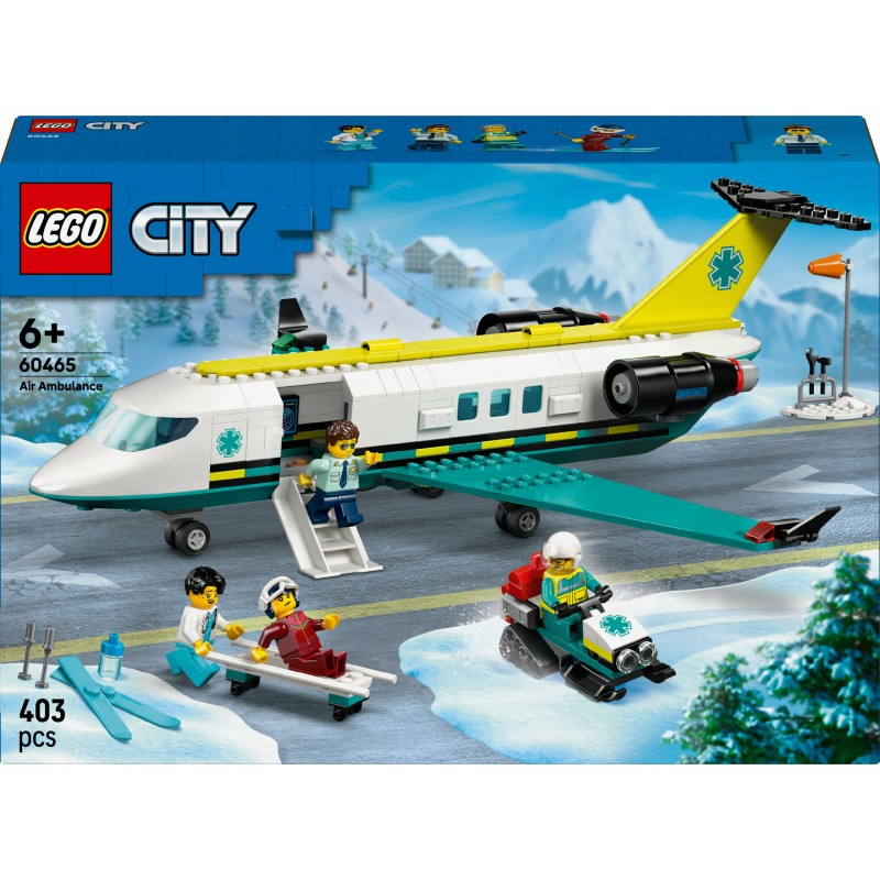 LEGO City Samolot pogotowia ratunkowego 60465