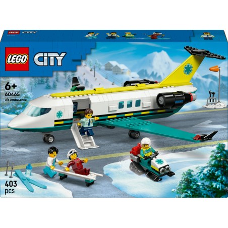 LEGO City Samolot pogotowia ratunkowego 60465