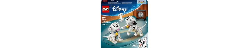 LEGO Disney 101 dalmatyńczyków - Szczeniaczki Szczęściarz i Penny 43271