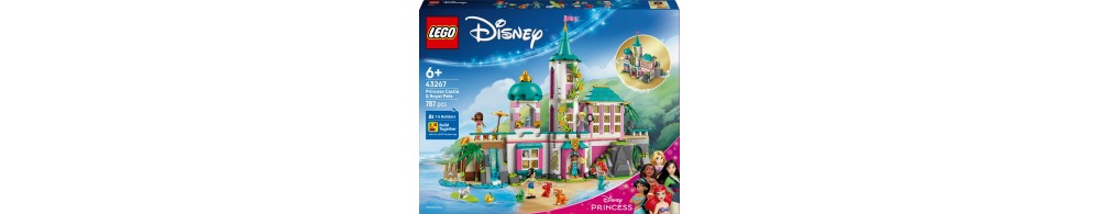 LEGO Disney Zamek księżniczek i zwierzaki 43267