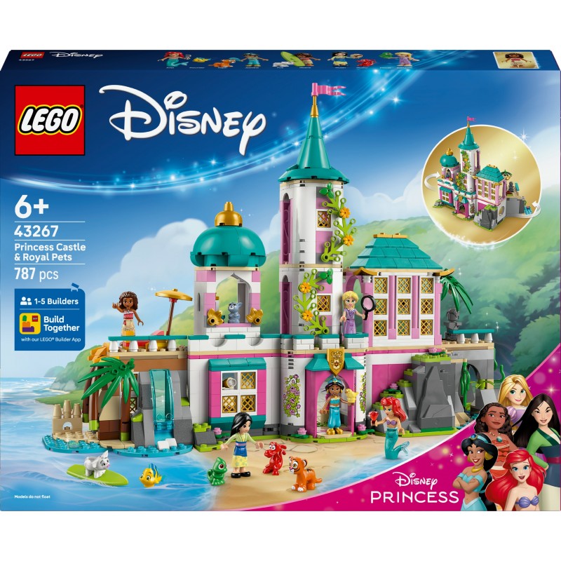 LEGO Disney Zamek księżniczek i zwierzaki 43267