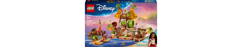 LEGO Disney Vaiana 2 Barka Kakamorów 43258