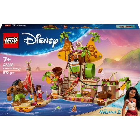 LEGO Disney Vaiana 2 Barka Kakamorów 43258