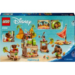 LEGO Disney Vaiana 2 Barka Kakamorów 43258