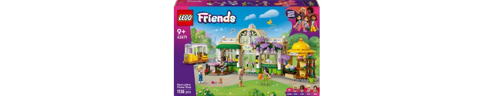 LEGO Friends Zielona kawiarnia i kwiaciarnia 42671