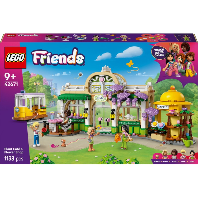 LEGO Friends Zielona kawiarnia i kwiaciarnia 42671
