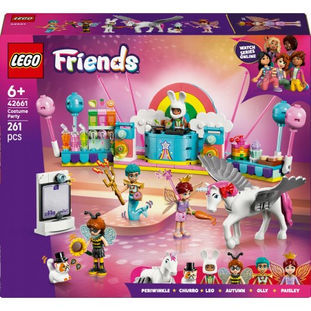 LEGO Friends Bal przebierańców z jednorożcem i wróżką 42661