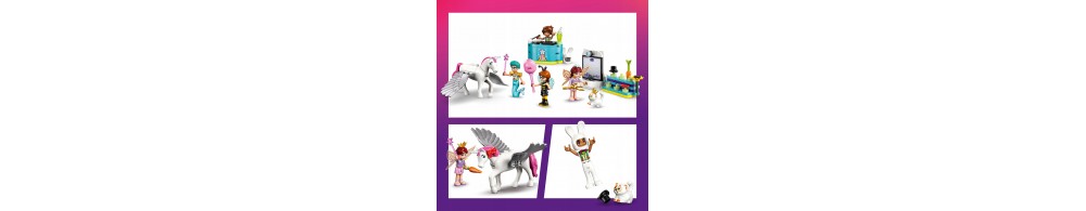 LEGO Friends Bal przebierańców z jednorożcem i wróżką 42661