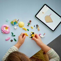 LEGO Friends Impreza na basenie z jednorożcem i flamingiem 42658