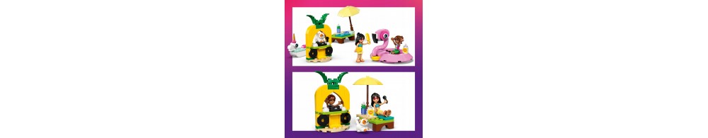 LEGO Friends Impreza na basenie z jednorożcem i flamingiem 42658