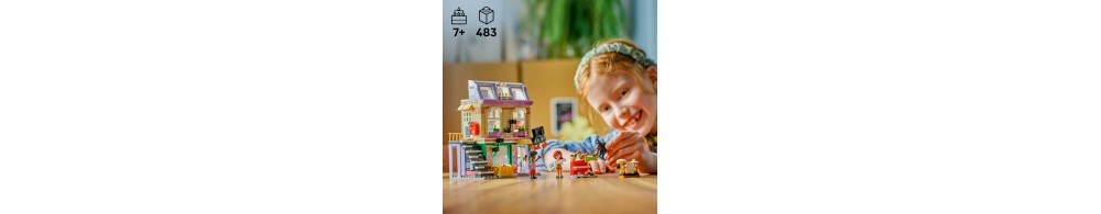 LEGO Friends Sklep muzyczny i mieszkanie dla dzieci 42653