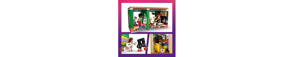 LEGO Friends Sklep muzyczny i mieszkanie dla dzieci 42653