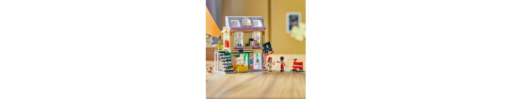 LEGO Friends Sklep muzyczny i mieszkanie dla dzieci 42653