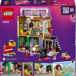 LEGO Friends Sklep muzyczny i mieszkanie dla dzieci 42653