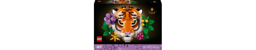 LEGO Art Kolekcja zwierząt - tygrys 31217