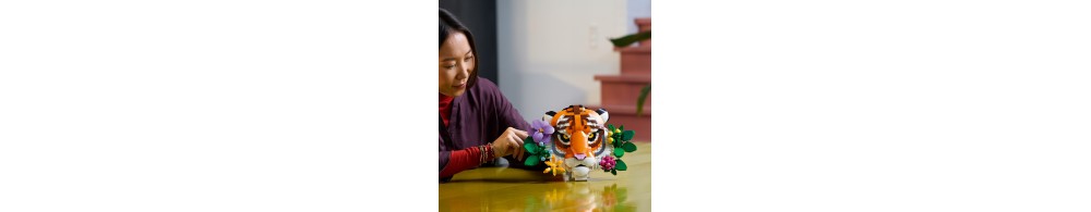 LEGO Art Kolekcja zwierząt - tygrys 31217