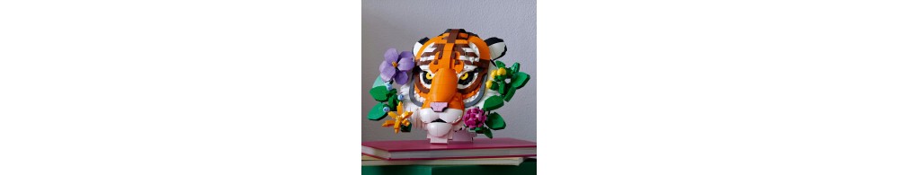 LEGO Art Kolekcja zwierząt - tygrys 31217