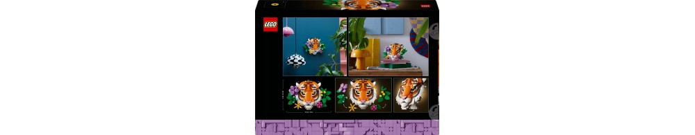 LEGO Art Kolekcja zwierząt - tygrys 31217