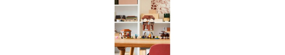 LEGO Minecraft Dom rozbójników i dewastator 21278