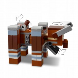 LEGO Minecraft Dom rozbójników i dewastator 21278