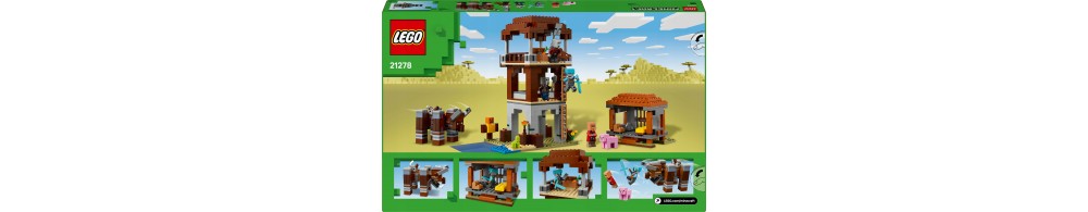 LEGO Minecraft Dom rozbójników i dewastator 21278