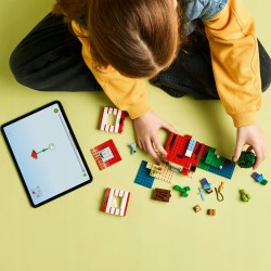 LEGO Minecraft Dom TNT w dżungli, zabawka dla dzieci 21275