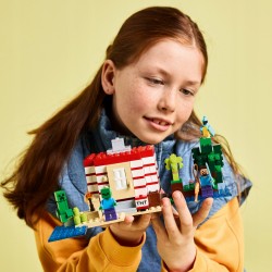 LEGO Minecraft Dom TNT w dżungli, zabawka dla dzieci 21275