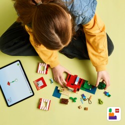 LEGO Minecraft Dom TNT w dżungli, zabawka dla dzieci 21275