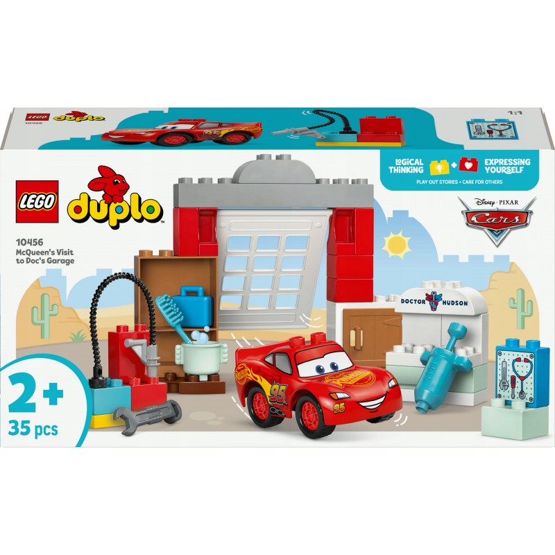 LEGO DUPLO Disney i Pixar Auta Warsztat 10456
