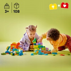 LEGO DUPLO Town 3 w 1 Dinozaury na kółkach 10451