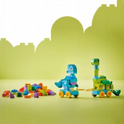 LEGO DUPLO Town 3 w 1 Dinozaury na kółkach 10451