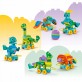 LEGO DUPLO Town 3 w 1 Dinozaury na kółkach 10451