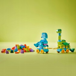 LEGO DUPLO Town 3 w 1 Dinozaury na kółkach 10451