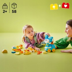 LEGO DUPLO Town 3 w 1 Zwierzątka na kółkach 10448