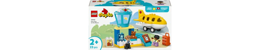 LEGO DUPLO Town Pierwszy raz na lotnisku 10443