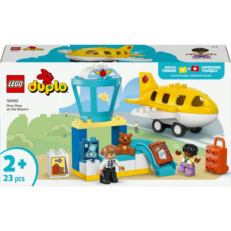 LEGO DUPLO Town Pierwszy raz na lotnisku 10443