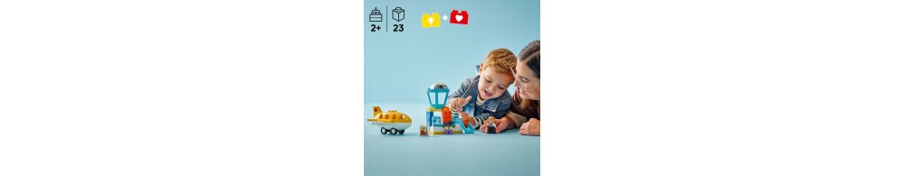 LEGO DUPLO Town Pierwszy raz na lotnisku 10443