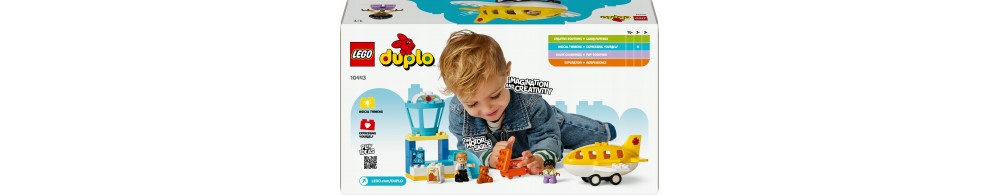 LEGO DUPLO Town Pierwszy raz na lotnisku 10443