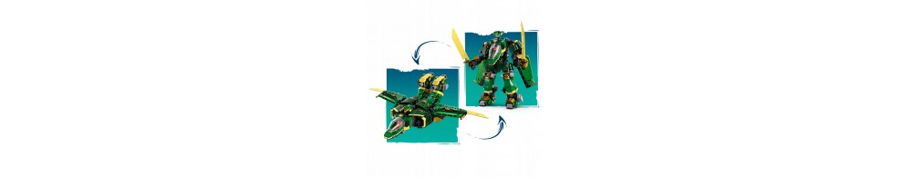 LEGO NINJAGO Odrzutowy mech Lloyda 71845
