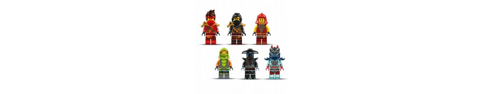 LEGO NINJAGO Pojazd bojowy ninja 3w1 71844