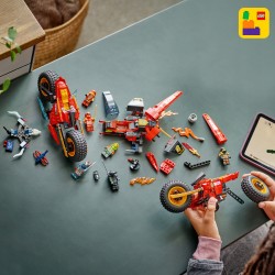 LEGO NINJAGO Pojazd bojowy ninja 3w1 71844