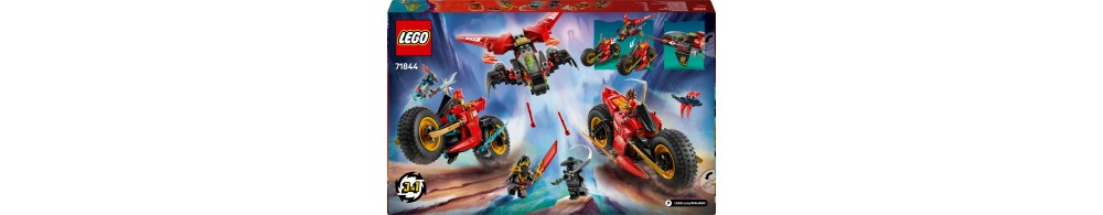 LEGO NINJAGO Pojazd bojowy ninja 3w1 71844