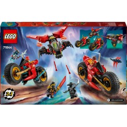 LEGO NINJAGO Pojazd bojowy ninja 3w1 71844