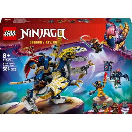 LEGO NINJAGO Mech smoczego jeźdźca Rogue’a 71843