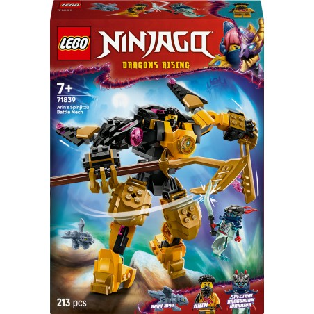 LEGO NINJAGO Mech bojowy Spinjitzu Arina 71839